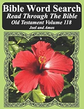 Paperback Bible Word Search Read Through The Bible Old Testament Volume 118: Joel and Amos Extra Large Print Book