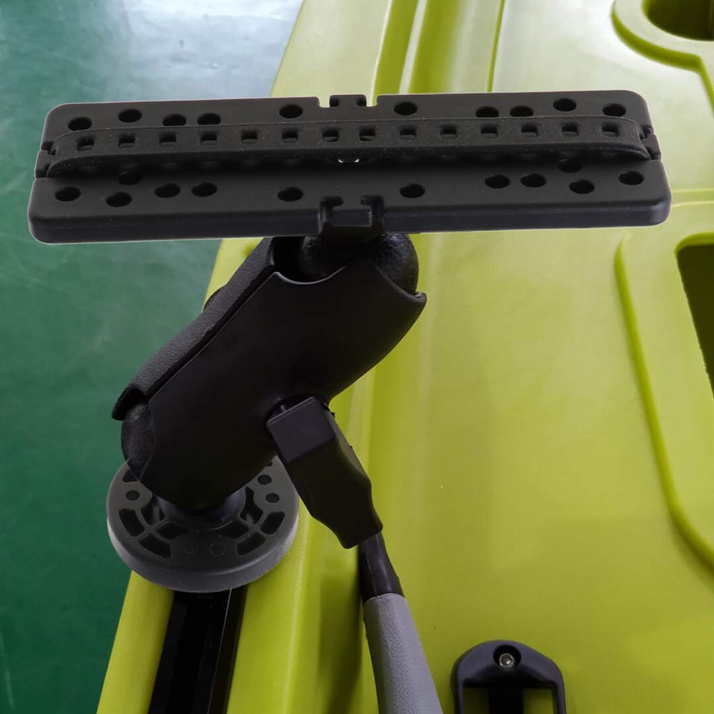 Support Pour Sondeur De Poisson - Rotation 360°, Fixation Par Vis, En Nylon Et Acier, Pour Montage Horizontal/vertical - 12