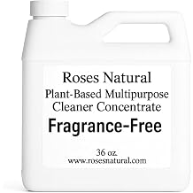 Multipurpose Cleaner Concentrate, 36 oz | Plant-Based, Non-Toxic, Biodegradable | Streak-Free Cleaning for Kitchen, Bathroom, Glass & Floors Fragrance-Free