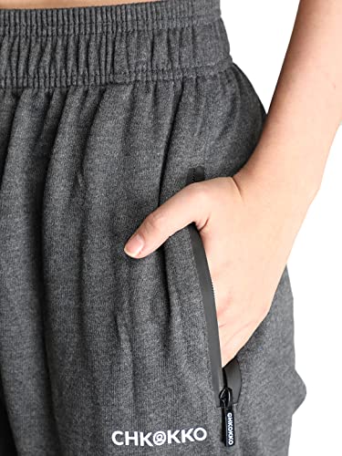 Image of CHKOKKO Women High Rise Gym Wear Sports Fitness Relaxed Track Pant