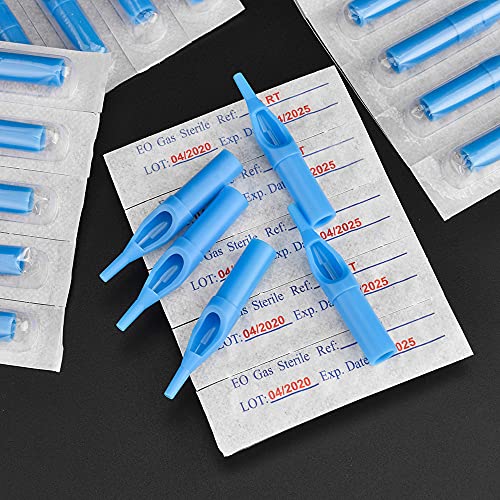 ATOMUS 50pcs Disposable Tattoo Nozzle Tip 9RT