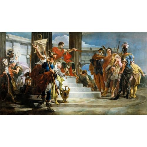 Impression d'art Tiepolo Scipion Africanus : le cadeau idéal pour une pendaison de crémaillère
