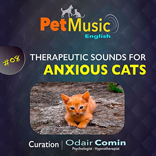 #08 Therapeutic Sounds for Anxious Cats | PetMusic Podcast Por  arte de portada