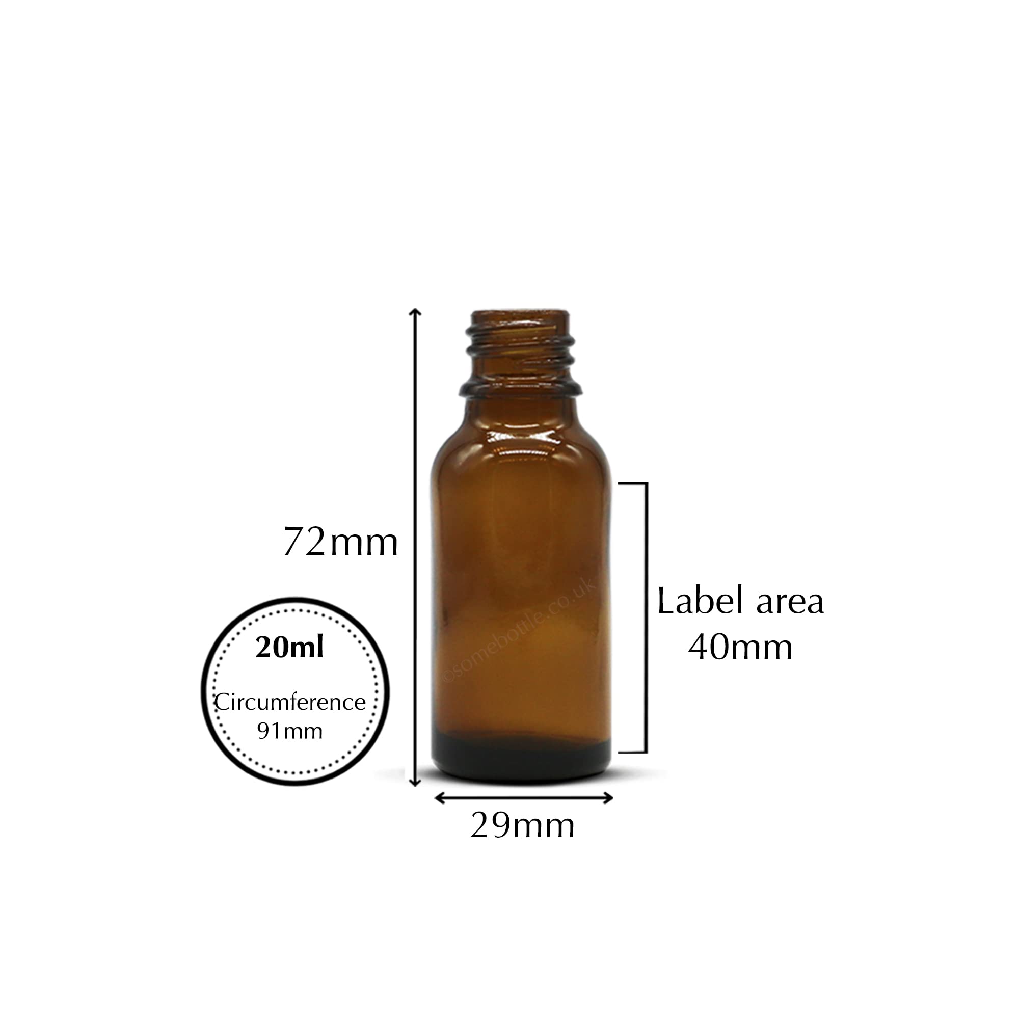 Großhandelspackung mit Augentropfen, 20 ml, bernsteinfarbene Glas-Tropfflaschen, manipulationssichere Pipette, Braune Flaschen für ätherische Öle, Labor, Aromatherapie, Chemie