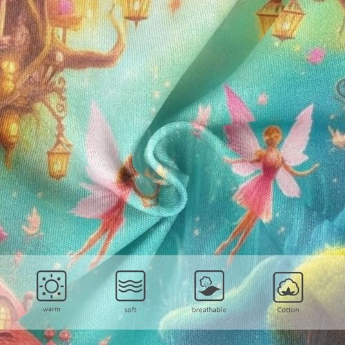 Cotton Toddler Girls Underwear Flower Fairy Forest Panties for Girl Bright Kids Undies Briefs 2t3