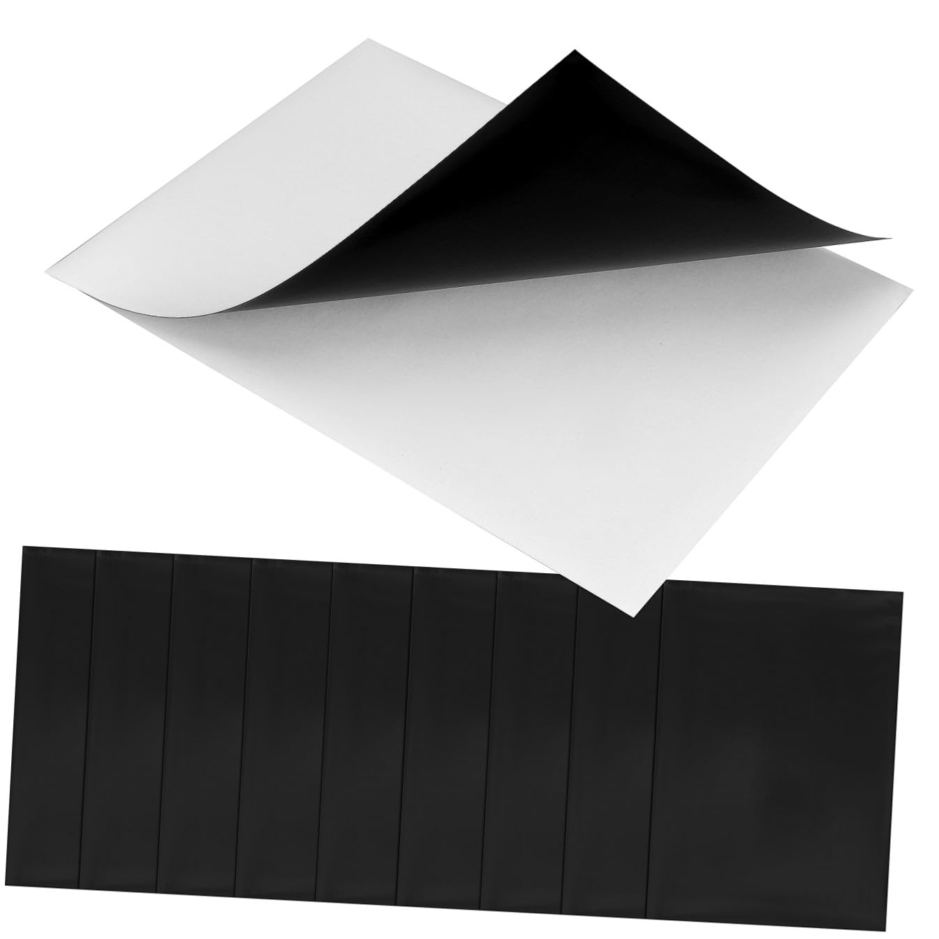 10 Hojas Magnéticas Imprimibles, Papel Magnético para Impresora, Hojas de Impresión Flexible para Etiquetas y Álbumes de Fotos