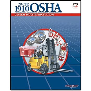 Paperback 29 CFR 1910 OSHA General Industry Regulations Feb 2007 Book