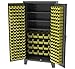 Greene EX-724-1B EX-Series Bin Storage Cabinet, 84" Height, 24" Width, 48" Length
