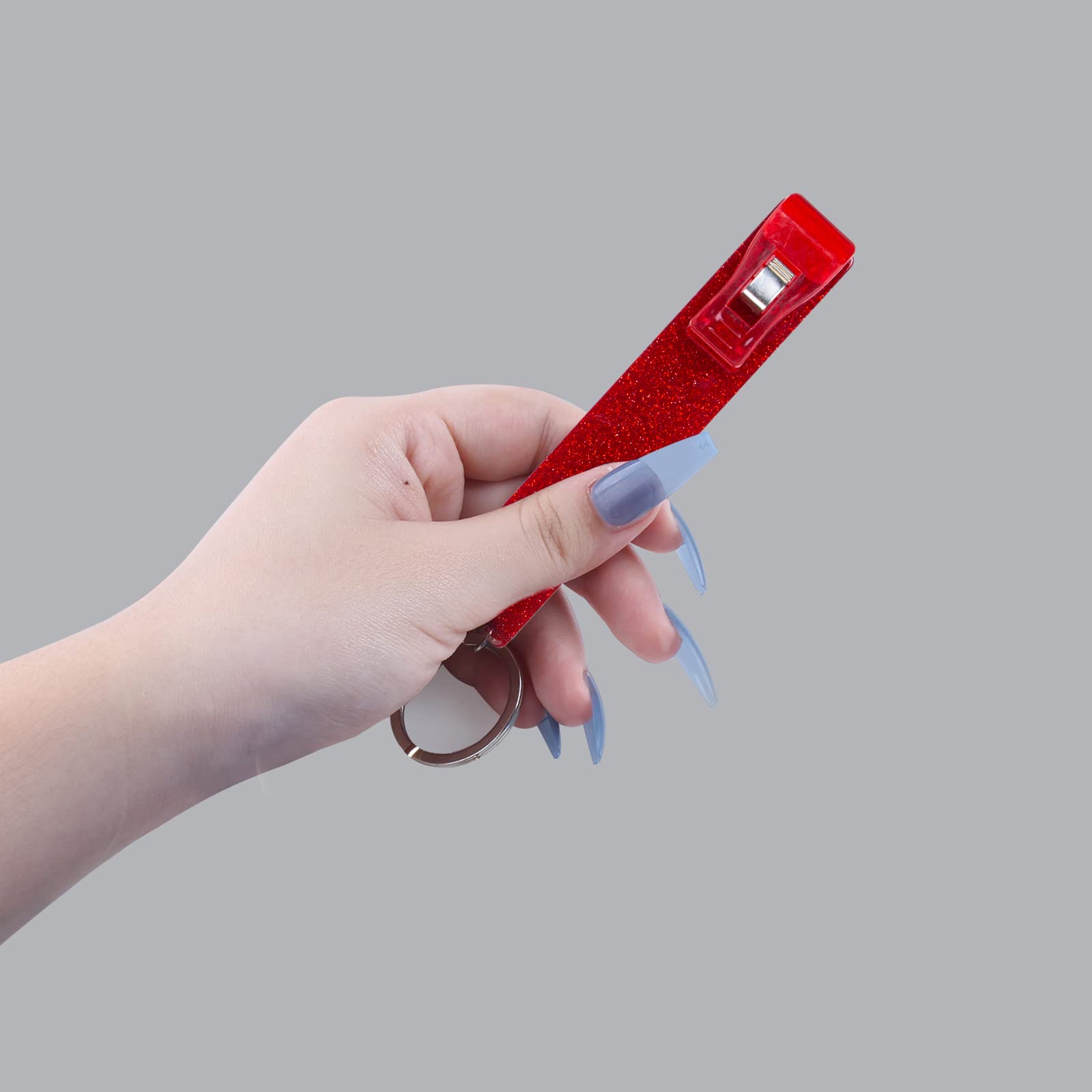 XIANGXING Credit Card Puller, Debit Bank Card Grabber for Long Nails ATM Keychain Women