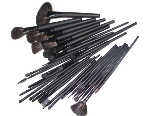 M.S New 32 PCS Cosmetic Makeup Brush Set Kit With Case Ideal For Both Professionals and Beginners