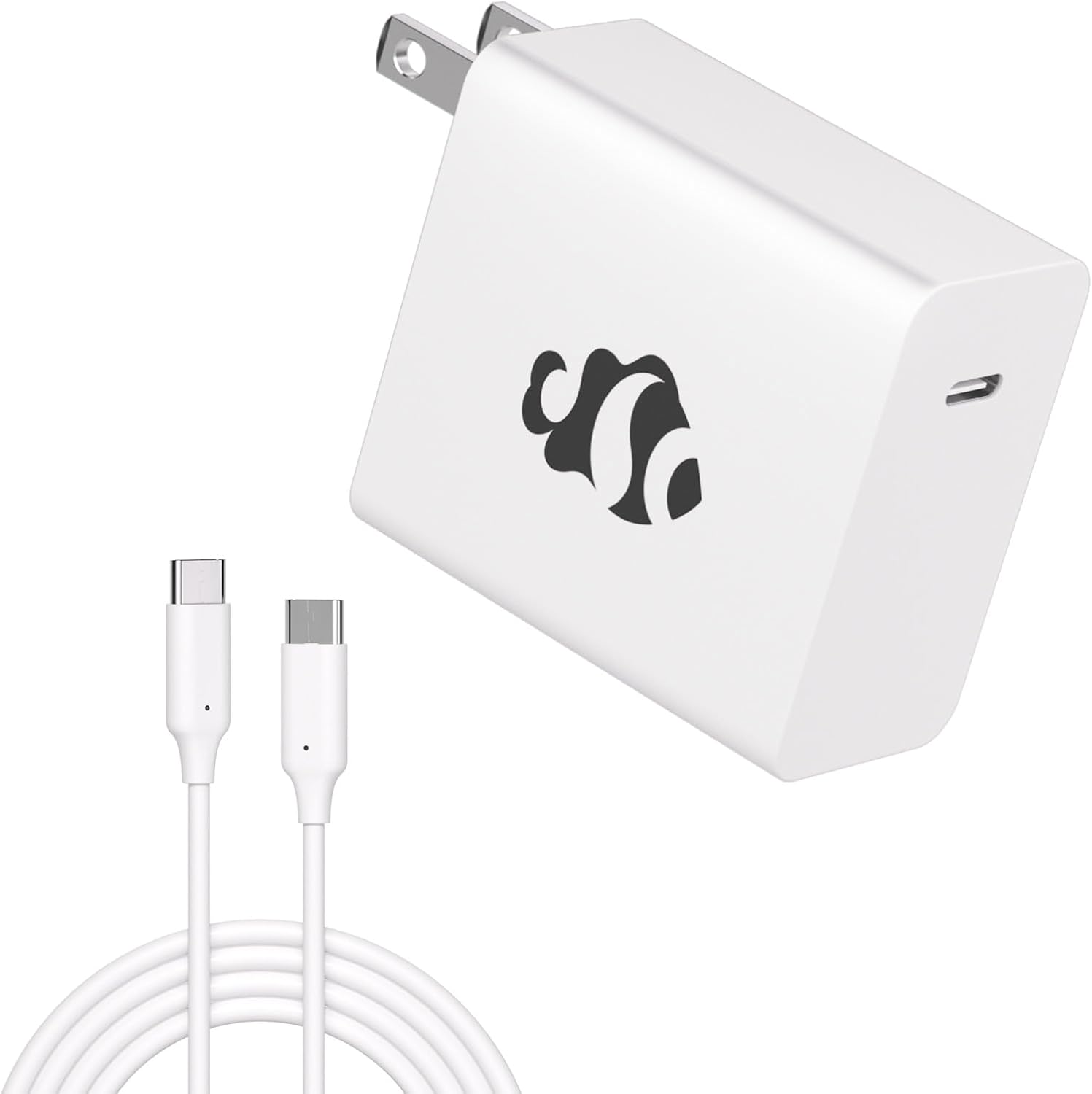 NIMO Mac Book Pro Charger-100W GaN USB C Charger Fast Charger Compatible with MacBook pro/Air, NIMO Laptops, Samsung Galaxy, iPad Pro and More, Includes 6.6FT USB C Cable