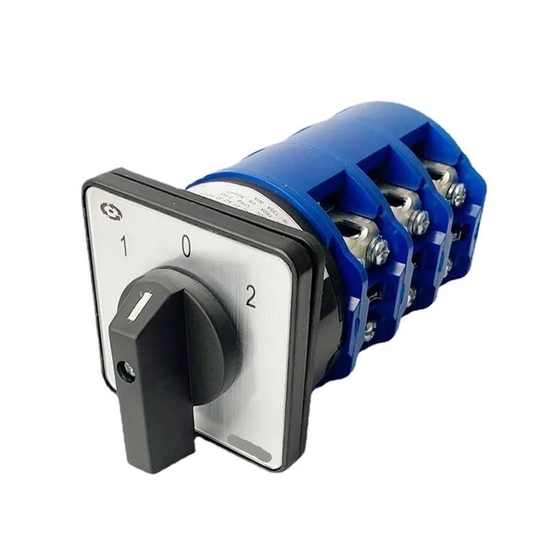 Interrupteur à came LW26-160A rotatif à 12 bornes inverseur triphasé - 7
