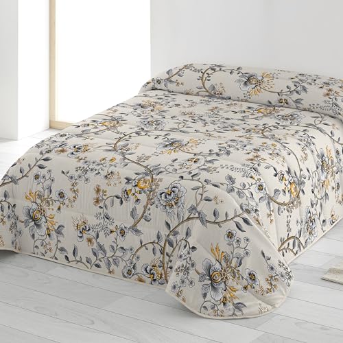 NATURALS Edredón nórdico Estampado Cama 150, edredón 300 Gramos 250x260, AFNAN Tofu