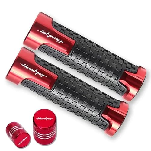 ブレーキレバー ホンダ向け Hornet CB600F CB600 CB599 Goldwing Gl1800 Hornet 600 7/8 オートバイアクセサリー ハンドルバー ハンドルバー バイクグリップ(Red)