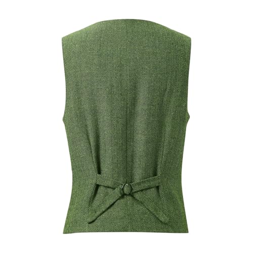 Blazer chaleco elegante de mujer con diseño estructurado y acabados de sastrería 6
