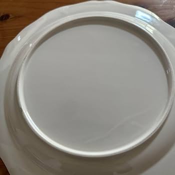 石川隆児　さん　フラワーリムプレート白　2枚　新品未使用 Amazon.co.jp: 期間限定 石川隆児さんフラワーリムプレート