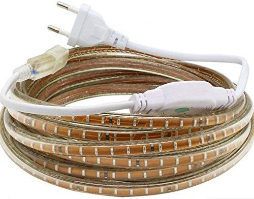 Image of Desidiya LED Strip Rope Light,Water Proof,Ceiling Light,Decorative led Light with Adapter. (5 Meter, Warmwhite)