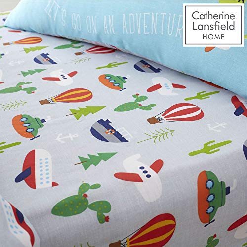 Preisvergleich Produktbild Catherine Lansfield Tierfigur, blau, Laken Einzelbett