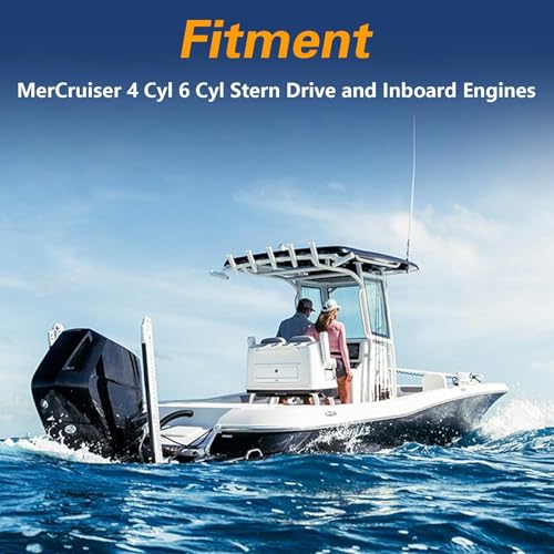 Image of Fuel Filter Kit Compatible with Mercury Marine MerCruiser 4 Cyl 6 Cyl Stern Drive and Inboard Engines Replace#: 8M0046752 803897Q1 18-7784 35-11004Q2 35-803897 35-11004