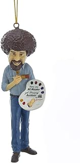 Bob Ross Figural Christmas Tree Hanging Ornament BO2181