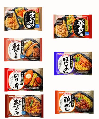【冷凍食品】今だけおまけつき。いなば食品「冷凍弁当」まいたけごはん・鶏五目ごはん・あなごめし・鮭のり弁・のり弁・鶏めし・ほたてめし 10袋 電子レンジで温めるだけ