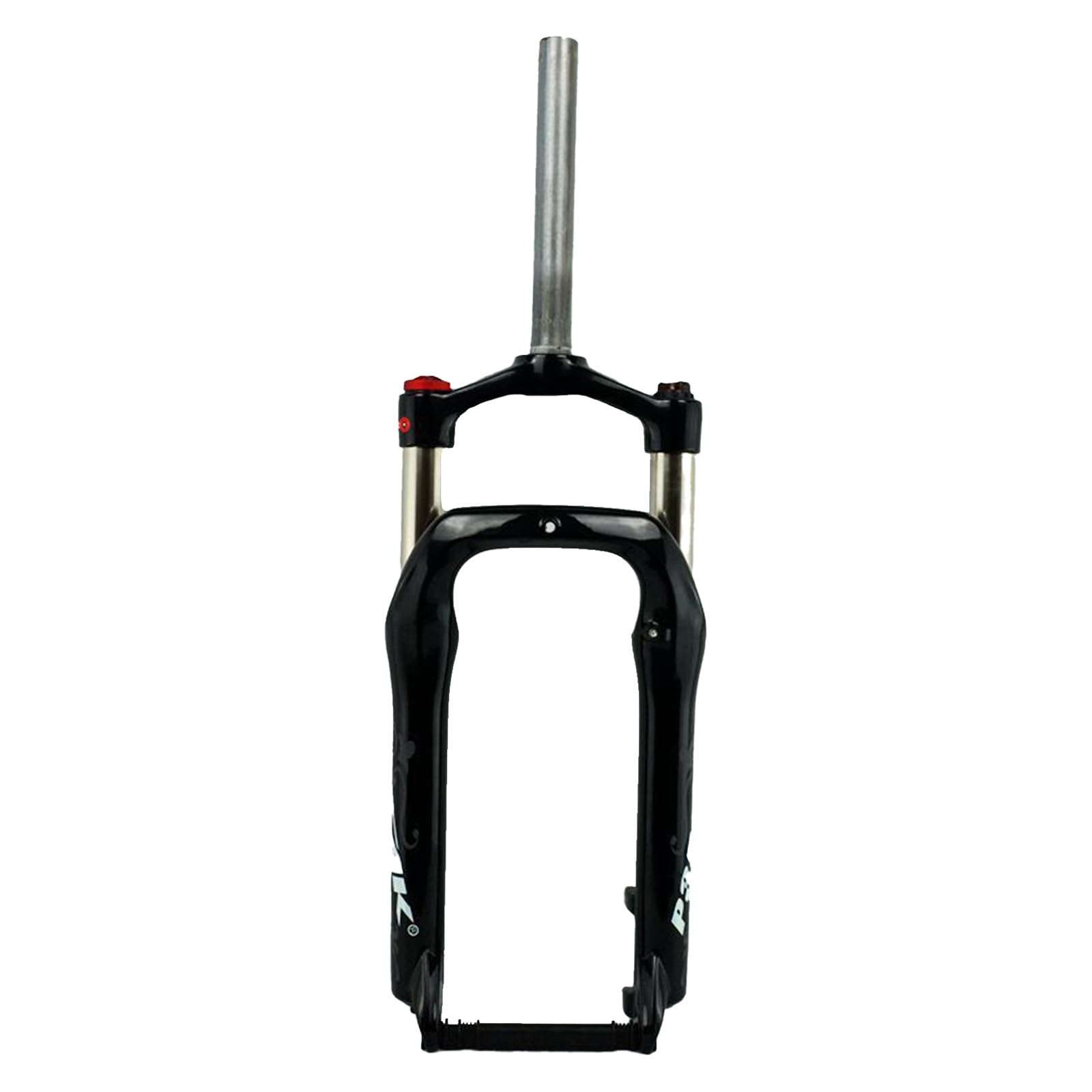 AZQOHMIS Beach Snow Bikes Fat Fork 20Inch 1-1/8" Steering Tube Spread 135MM DIsc Brake Travel 120MM For 4.0 Fat Tires Bicycle Air Front Fork