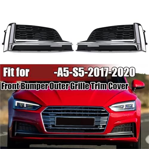 Grille antibrouillard Audi S5 protégeant le pare-chocs droit 2018 - 2