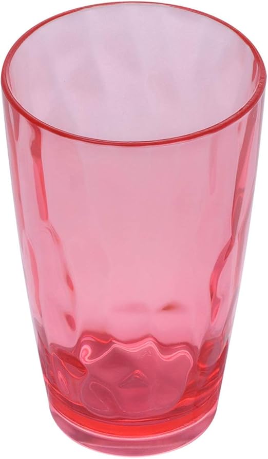 Clear Acrylic Drinking Glasses 470ml Unbreakable Beverage
