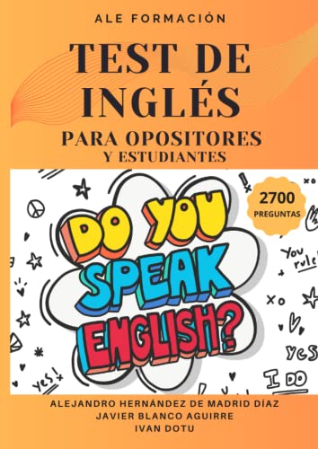 TEST DE INGLÉS PARA OPOSITORES Y ESTUDIANTES
