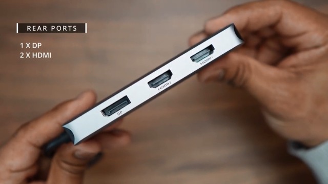 Amazon | 【2つHDMI＋DP＋VGA 最大4画面拡張】USB C ハブ ドッキング