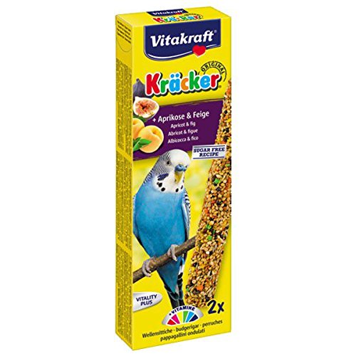 VitakraftBudgie Kracker Bird Food Honey-Sesame, Pack of 7