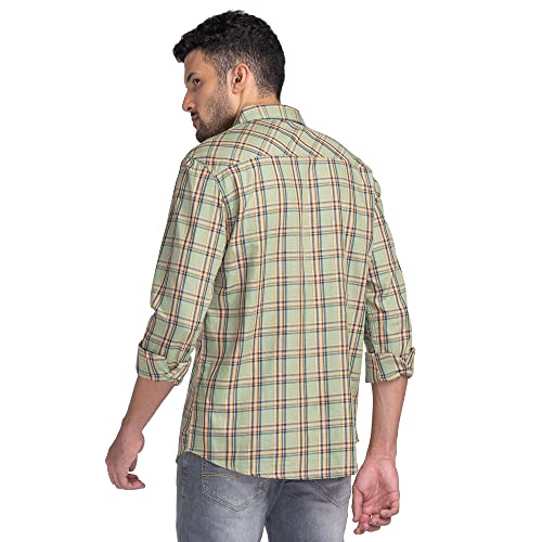 Image of Spykar Men's Slim Fit Shirt