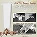 Bat Exclusion Device Door One Way, Bat Removal Cone, Bats Excluder Reusable Tool, Ba-t Get Rid Plastic Tube, Bats Remove Deterrent Trap Devices for House Attic Control Removal (2 Pcs)