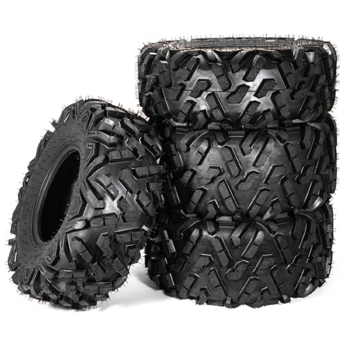 Image of FORERUNNER 27x9-12 & 27x11-12 ATV Tires, All Terrain (Pack of 4, Tubeless) | FORERUNNER 6PR 27x9-12 & 27x11-12 ATV UTV Trail Sand Mud Off-Road Tires