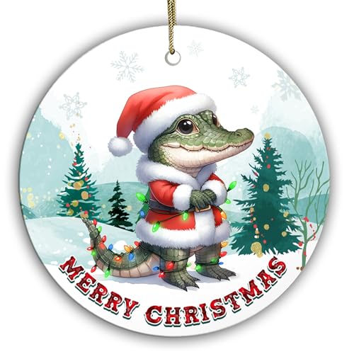 Sportyzen Santa Gator Christmas