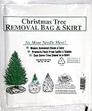 Pursell Manufacturing Christmas Tree Disposal and Storage Bag - Fits Trees to 9-Feet 5-Inches (2 Pack)
