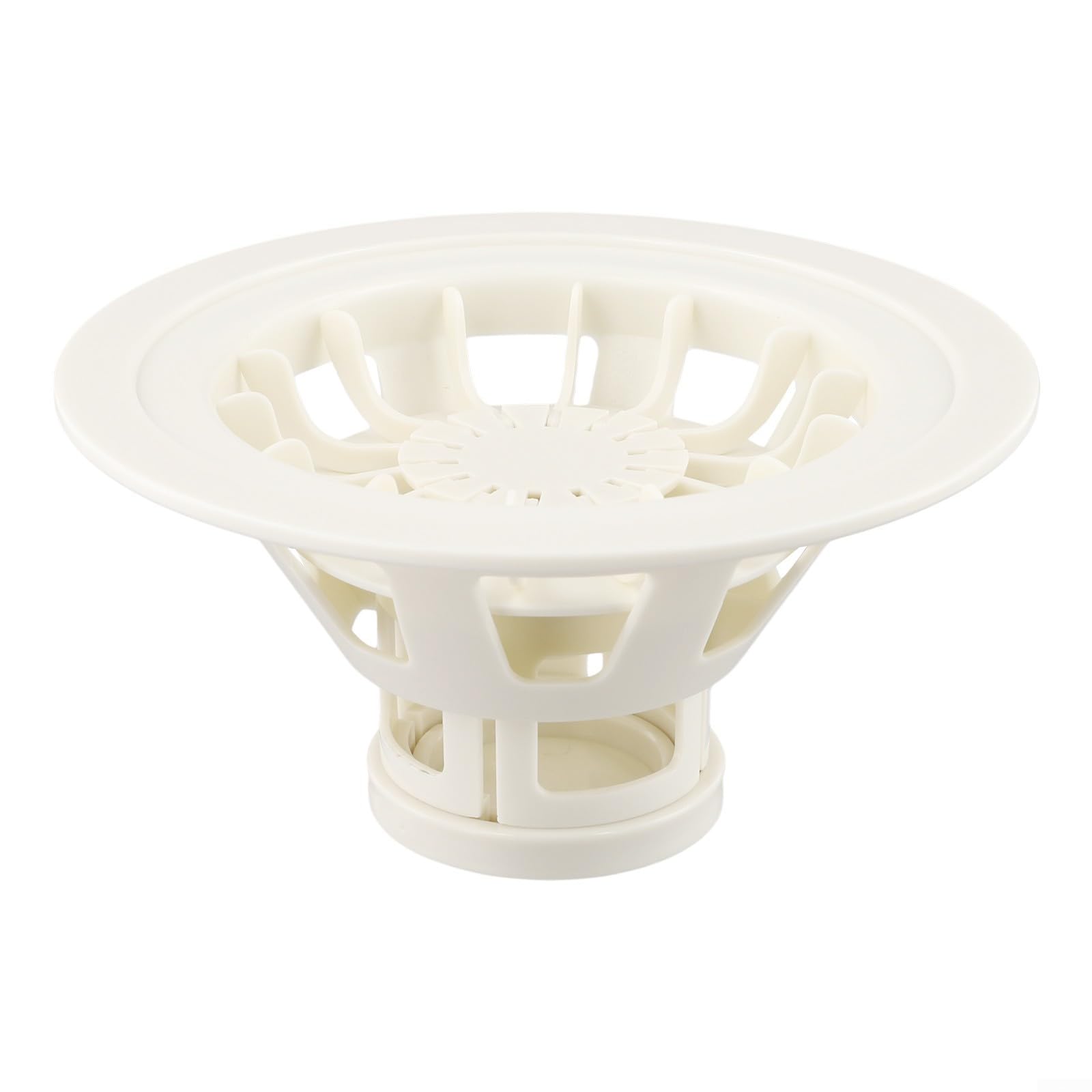 Baozi Maker - Macchina in plastica per panini fatti in casa, strumento da cucina a forma di fiore, dimensioni compatte 18 x 18 x 9 cm, facile da usare per principianti e K (bianco)