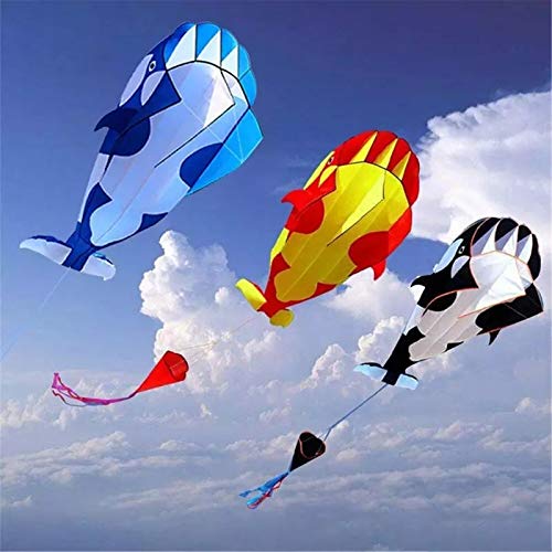 QuRRong Lenkdrachen, Kite-Walform, Tiermuster, mit Schnur, Flugdrachen, für Outdoor-Spiele (Farbe: Rot, Größe: 120 x 215… – Bild 3