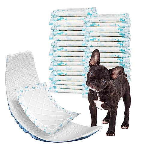 Pet Soft Dog Diaper Liners, 100 Count Disposable Dog Nappy Liners