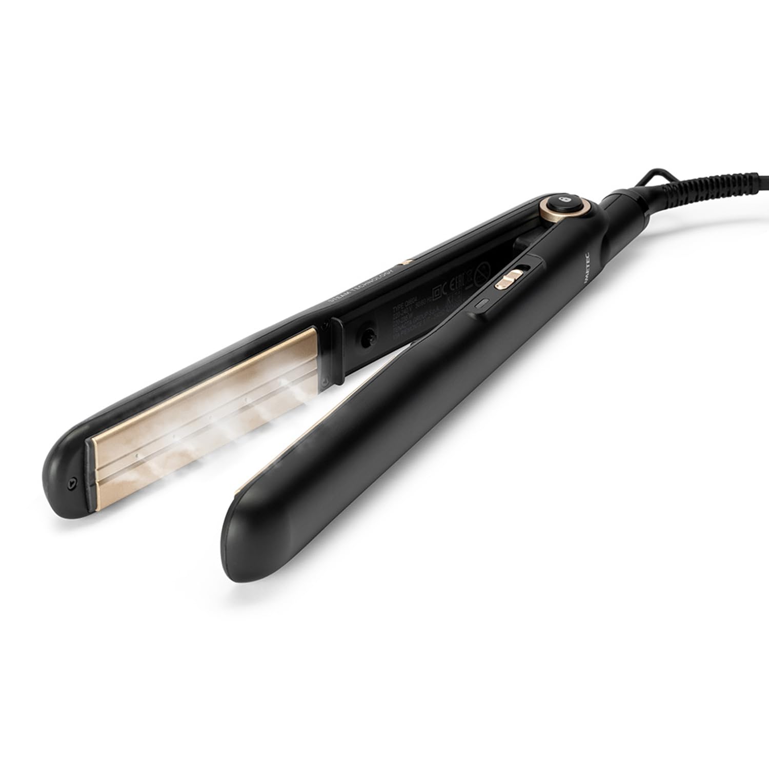 Piastra A Vapore - Bellissima - My Pro Steam B28 100 - Protezione E Lucentezza - 3 Temperature - Adatta A Tutti I Tipi Di Capelli
