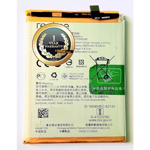 Image of Original Mobile Parts for Realme 5, 5i, C3, 5S, RMX1911, RMX1919, RMX1927 (BLP729) with 1 Year Replacement Warranty