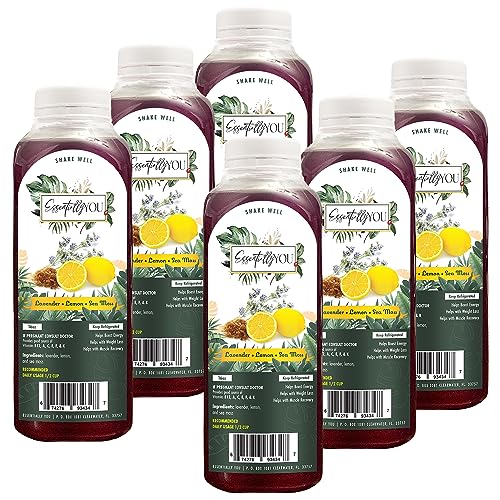 Essentially You Sea Moss Juice 16oz, 6-Pack | Lavender,
