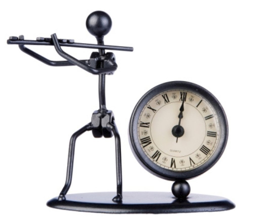 GEWA Skulptur mit Uhr Flöte