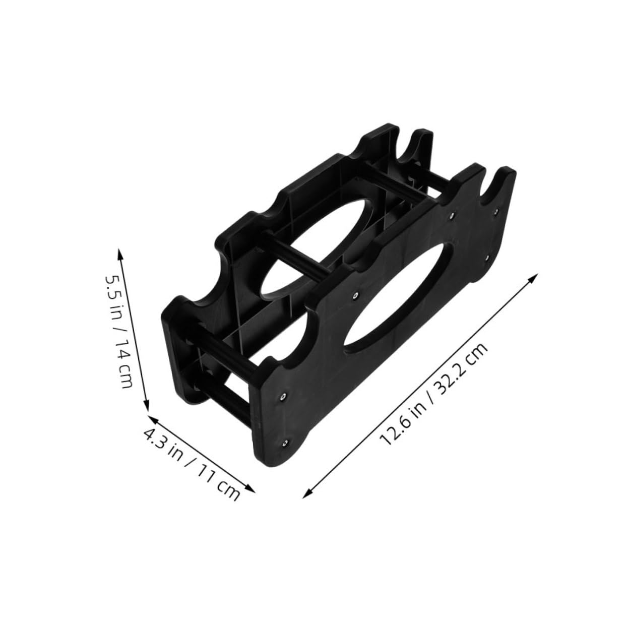 ibasenice 3pezzi Supporto Per Manubri Organizer Per Pesi Mano Supporto Resistente e Flessibile Per Palestra Domestica Accessorio Per Attrezzatura Fitness