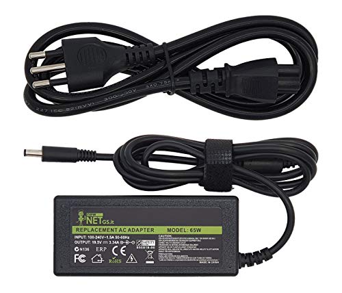 Chargeur secteur 65W 19,5V 3,34A compatible ordinateur portable Dell Inspiron 13 5368 5378 7368