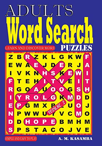 ADULTS Word Search Puzzles (Volume 2)
