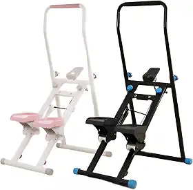 Escalador Vertical Dobrável Pluggei Simulador Caminhada Cardio Queimar Calorias Tonificação Musculação