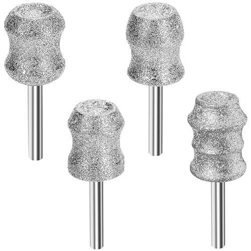 Image of for Dremel - Dog Nail Grinder Attachment - Pet Nail Trimmer Bits Won't Pull Hair or Get Hot for Large Medium Small Dogs Pack of 4