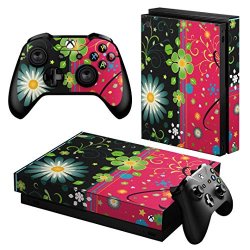 igsticker Xbox One X ��p �X�L���V�[�� ���ʁE�V�ʁE��ʁE�R���g���[���[ �S�ʃZ�b�g �G�b�N�X�{�b�N�X �V�[�� �ی� �t�B���� �X�e�b�J�[ 005821