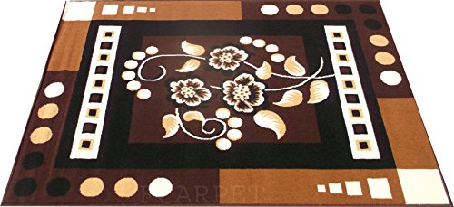 Image of TOP Selling Design with Multiple Choice 120X150 CM(4X5 FEET) Brown Multi